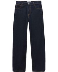 MSGM - Logo-Patch Cotton Jeans - Lyst