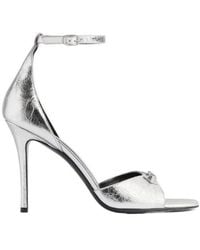 Balenciaga - City Up Studded Heeled Sandals - Lyst