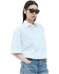 Bottega Veneta - Logo Sunglasses - Lyst
