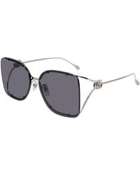 Gucci - Oversized Sunglasses - Lyst