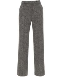 Kaos - Textured Straight-Leg Pants - Lyst