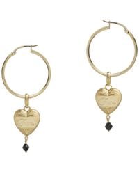 Dolce & Gabbana - Heart Pendant Earrings - Lyst
