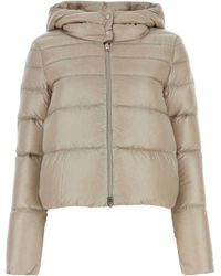Herno - Zip-Up Hooded Puffer Jacket - Lyst