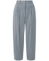 Blazé Milano - Pleated Wool-Twill Straight-Leg Pants - Lyst