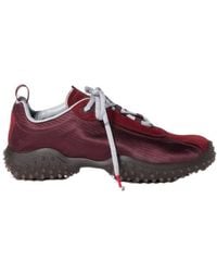 Miu Miu - Bubble Technical Fabric And Suede Sneakers - Lyst