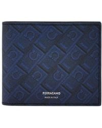 Ferragamo - Ferragamo Monogram Bi-Fold Wallet - Lyst