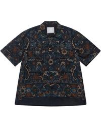 Sacai - Paisley-Pattern Pocket Shirt - Lyst