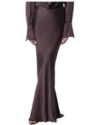 ANDAMANE - Flared Maxi Skirt - Lyst