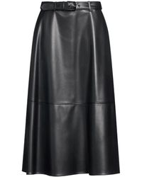 Max Mara - Solid-Colored A-Line Skirt - Lyst