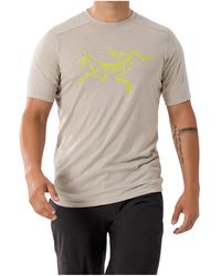 Arc'teryx - Ionia Merino Wool Logo Shirt Ss - Lyst