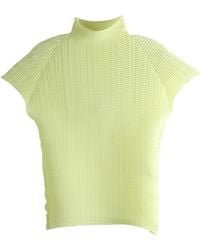 Issey Miyake - Wooly Pleats-66 Top - Lyst