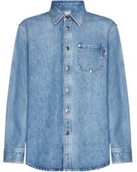 Bottega Veneta - Washed Denim Shirt - Lyst