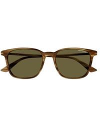 Montblanc - Eyewear Square Frame Sunglasses - Lyst