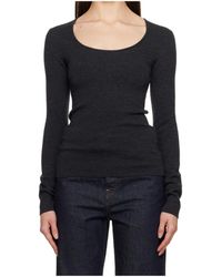 TOTEME - Wool Blend Knitwear - Lyst
