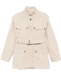 Isabel Marant - Belted Flap-Pocket Jacket - Lyst