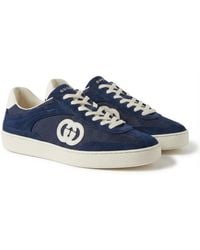 Gucci - Interlocking G Low-Top Sneakers - Lyst