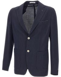 Eleventy - Single-Breasted Slim-Fit Blazer - Lyst