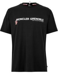 Moncler - Simple Short-Sleeved T-Shirt - Lyst
