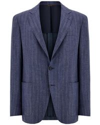 Canali - Long-Sleeved Suit Jacket - Lyst