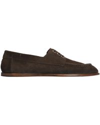 Dolce & Gabbana - Dolce Gabbana Round Toe Lace-Up Derby Shoes - Lyst