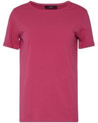 Weekend by Maxmara - Crew Neck Short-Sleeved T-Shirt - Lyst