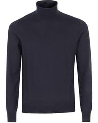 Tagliatore - Long-Sleeved Knitted Sweater - Lyst