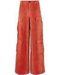 Heron Preston - Cotton Cargo Wide-Leg Trousers - Lyst