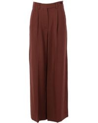 Brunello Cucinelli - Wide Leg Trousers - Lyst