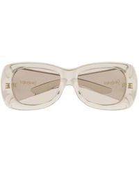 Saint Laurent - Sl 901 Howl Rectangular Sunglasses - Lyst