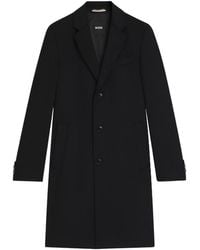 BOSS - Lapel Sleeveovercoat - Lyst