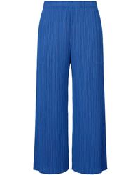 Pleats Please Issey Miyake - Pleats Please Issey Miyake Monthly Colors August Trousers - Lyst