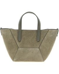 Brunello Cucinelli - Bc Duo Embellished Mini Tote Bag - Lyst