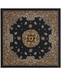 Ferragamo - Paisley Print Silk Scarf - Lyst