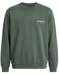 AllSaints - Halcyon Logo Crew-Neck Sweatshirt - Lyst