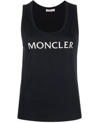 Moncler - Logo Sleeveless Tank Top - Lyst