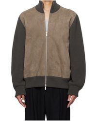 Ferragamo - Zip-Up Bomber Jacket - Lyst