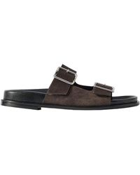 Aeyde - Suede Sandals - Lyst