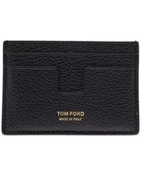 Tom Ford - Logo Embossed Card Holder - Lyst