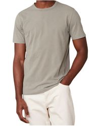 Officine Generale - Short-Sleeved T-Shirt - Lyst
