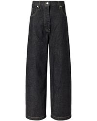 Studio Nicholson - Neive Organic Low-Rise Wide-Leg Jeans - Lyst