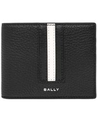 Bally - Logo Plaque Bi-Fold Wallet - Lyst