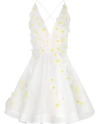 Zimmermann - Matchmaker Daisy Mini Dress - Lyst