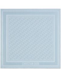 Dior - Oblique Natte 70 Square Scarf - Lyst