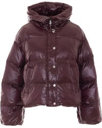 Pinko - Hooded Down Jacket - Lyst