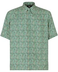Fendi - Silk Shirt, - Lyst