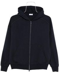 Brunello Cucinelli - Monili-Embellished Zipped Hoodie - Lyst