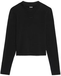 Jacquemus - Logo Patch Long-Sleeve Top - Lyst