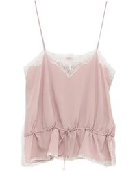 Chloé - Drawstring Camisole Top - Lyst