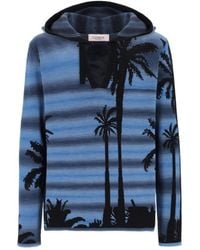 Laneus - Palm Trees Hoodie - Lyst