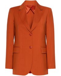 Max Mara - Long-Sleeved Suit Jacket - Lyst